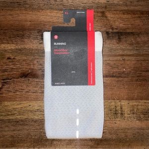 Mens XL, Lululemon MicroPillow Compression Socks, Knee High, MSRP $38